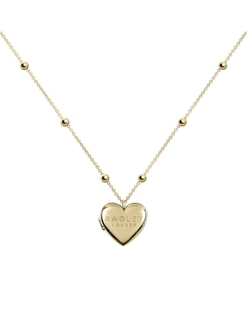 Radley 18ct Gold Plated Heart Locket Necklace