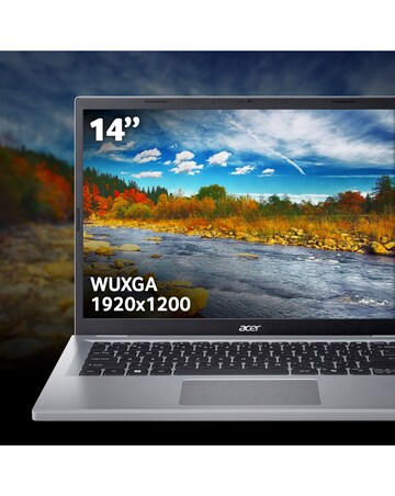 Acer Aspire Go 14 Laptop Slim - 14in FHD ComfyView Intel N200 4GB 256GB