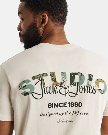 Jack & Jones Yuki Back T-Shirt Crew Neck