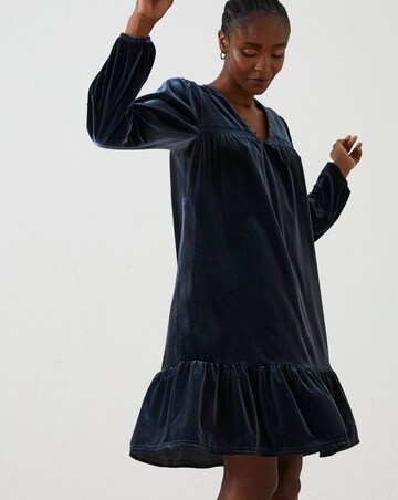 FatFace Velvet Dress