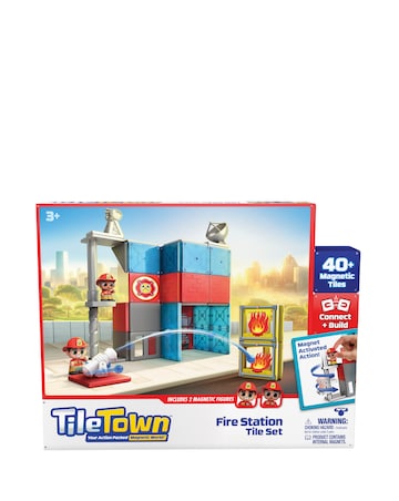 Tile Town Fire Station Tile Set