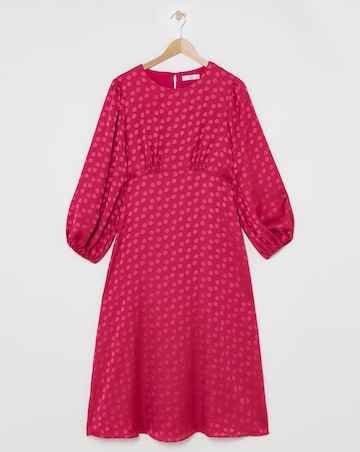 Joanna Hope Jacquard Spot Maxi Dress