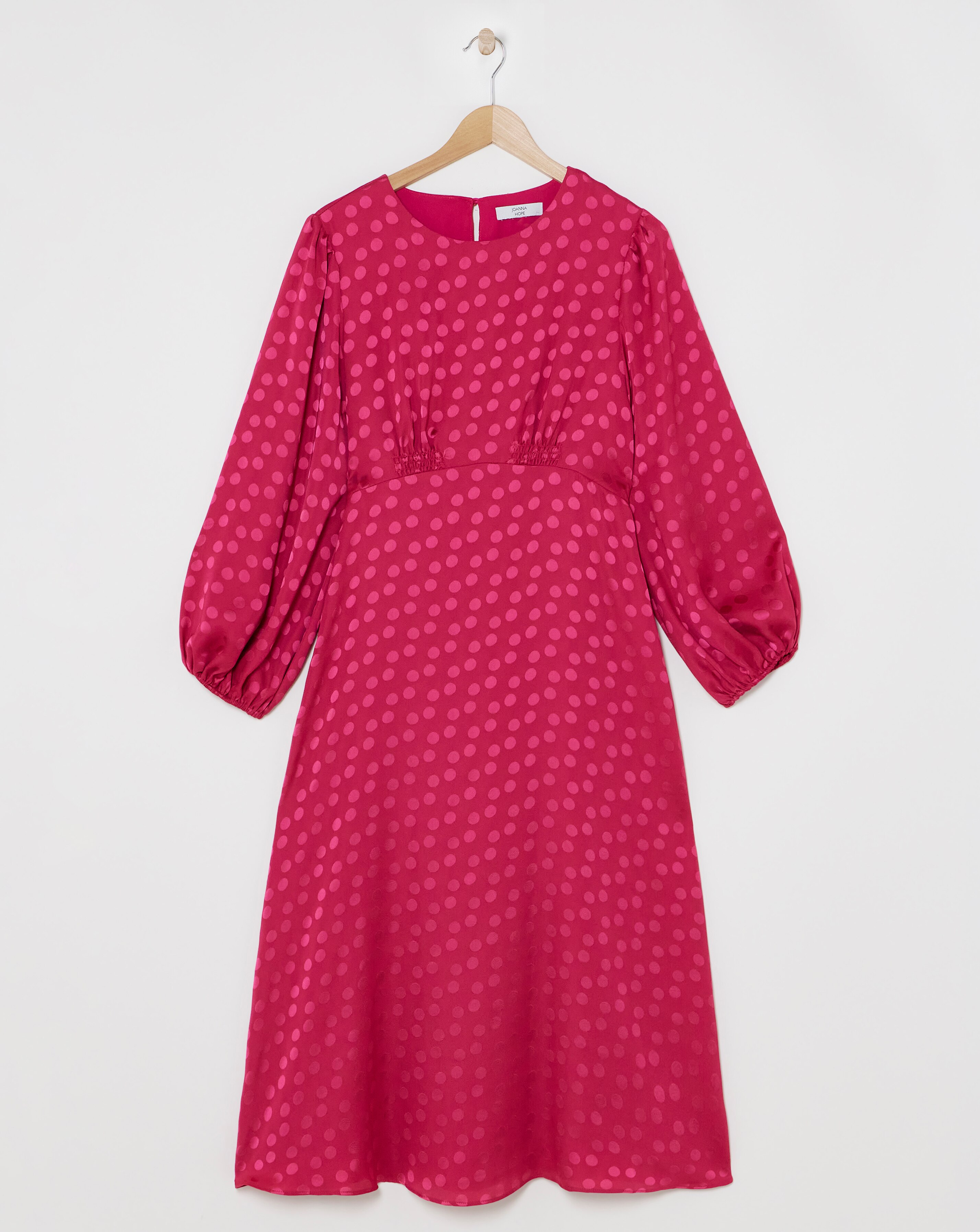 Joanna Hope Jacquard Spot Maxi Dress