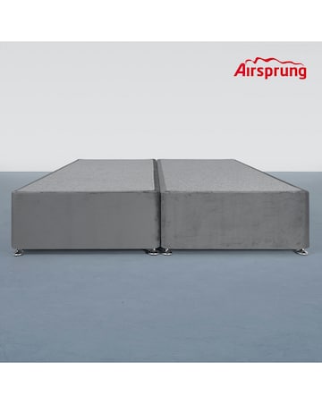 Airsprung Velvet Divan Base No Drawers