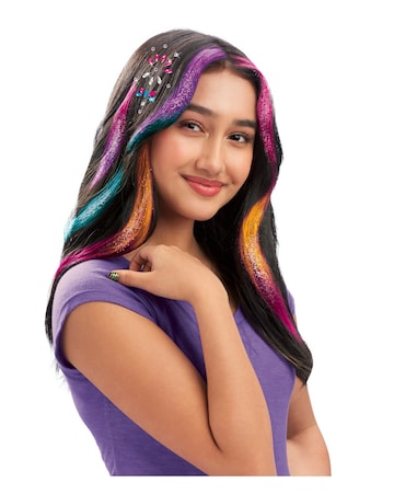 Shimmer N Sparkle Colour FX Hair Extensions Studio