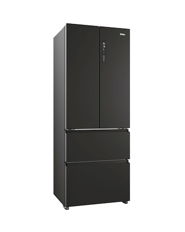 Haier HFR5719ENPB 70cm French Door Fridge Freezer - Black