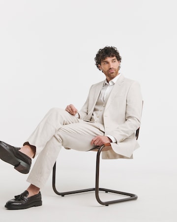 Linen Blend Suit Jacket