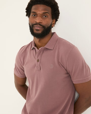 Fatface Pique Polo - Purple