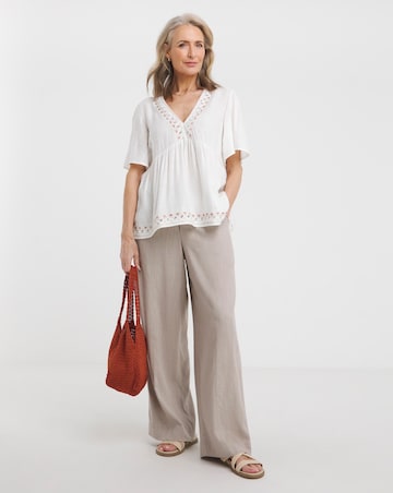 Julipa Embroidered Cotton Blouse