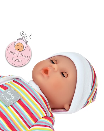 Tiny Tears 12-inch Teeny Baby Doll with 16 Sounds