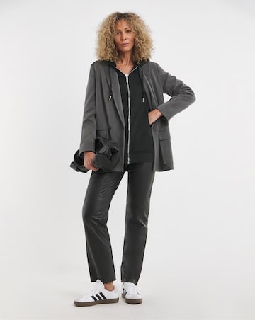 The Longline Zip Hoodie