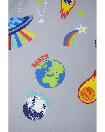 Catherine Lansfield Lost In Space Fitted Sheet