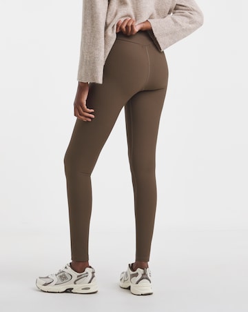 Mocha Luxe Ribbed Legging
