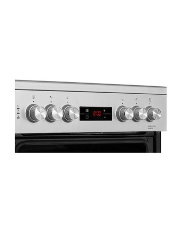 Beko KDC653S Double Oven Electric Cooker - Silver