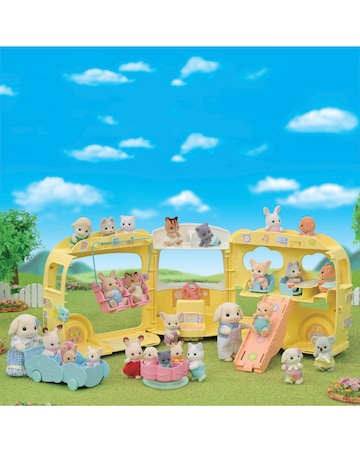 Sylvanian Families Rainbow Fun Nursery Bus