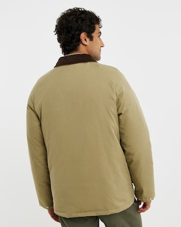 Cord Collar Wadded Jacket