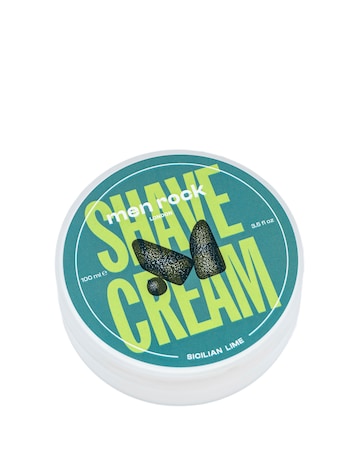 Men Rock Shave Cream - Sicilian Lime, 100g