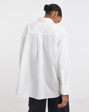 Tommy Hilfiger Poplin Easy Fit White Shirt