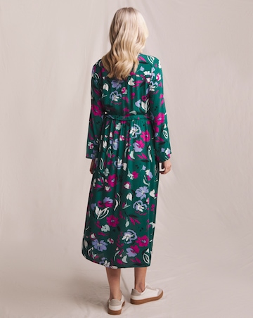 Julipa Crinkle Gathered Waist Dress