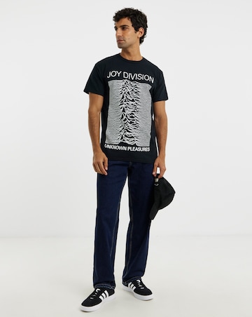 Joy Division Graphic Band T-Shirt - Black