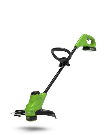 Greenworks 24v 25cm Cordless Line Trimmer Inc 2AH Battery & Charger