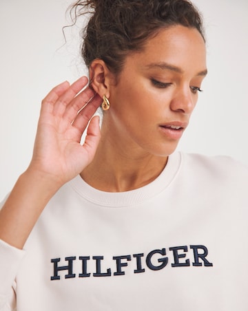 Tommy Hilfiger Monotype Embroidery Sweatshirt