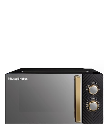 Russell Hobbs Groove 17 Litre Manual Microwave Black