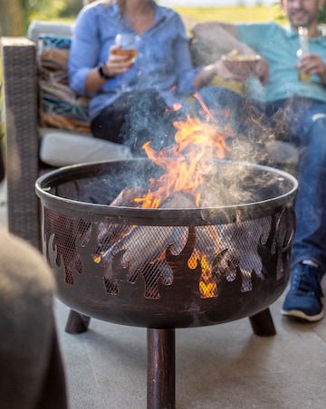 La Hacienda Wildfire Deep Bowl Firepit
