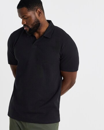 Jack & Jones Devin Daytona Resort Polo - Black
