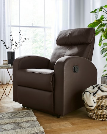 Ramsey Faux Leather Recliner Chair