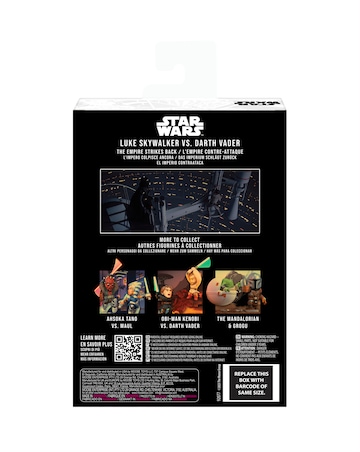 FanDrop Star Wars W1 Figure 2pk Luke Skywalker vs Darth Vader