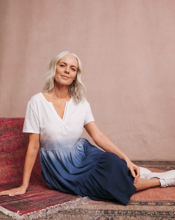 Julipa Tiered Ombre Dress