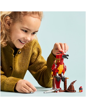 LEGO Harry Potter Fawkes: Dumbledore's Phoenix Toy, Mythical Creature 76448