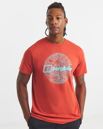 Berghaus Map of The Moon T-Shirt