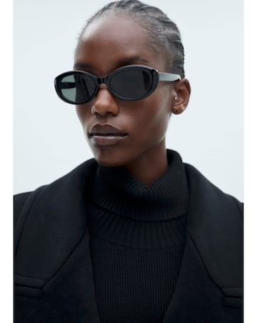 Mango Eye Oversized Coat