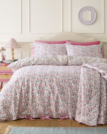 Cath Kidston Pearly Queen Ditsy 100% Cotton Duvet Cover Set