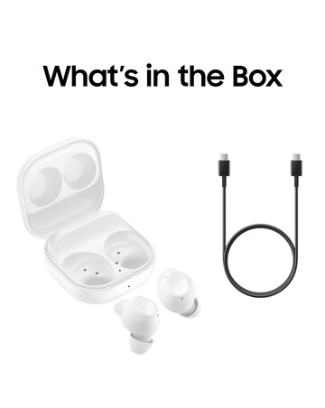 Samsung Galaxy Buds FE Wireless Earbuds - White