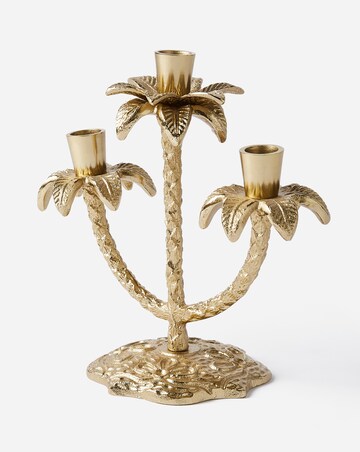 Joanna Hope Palm Tree 3 Candlestick Holder