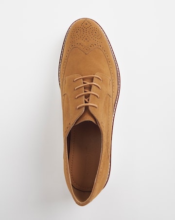 Brogue Detail Derby Wide