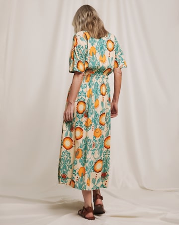 Julipa Button Down Crinkle Dress