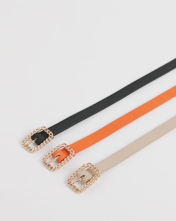 3 Pack Skinny Belts