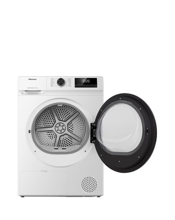 Hisense DH1Q802BW2 1 Series 8kg Heat Pump Dryer - White