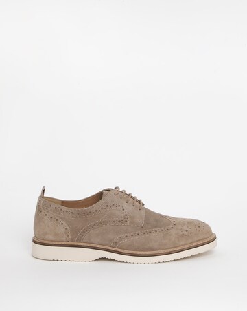 Suede Brogue Wide