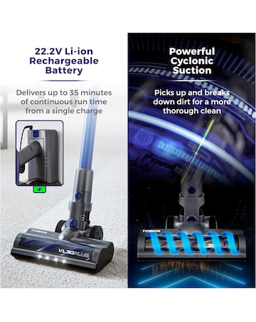 Tower VL30 Plus Cordless 3In1 Vacuum Cleaner