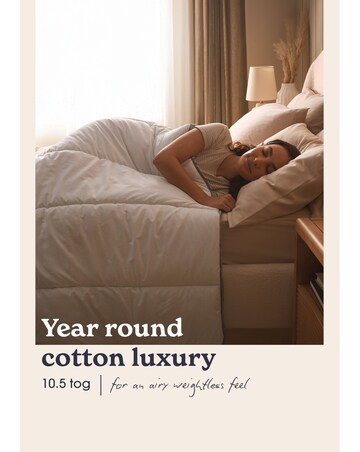 Sleepeezee Sumptuous Cotton 10.5 Tog Duvet