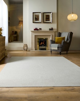 My Mat Sculptured Washable Waffle Texture Rug