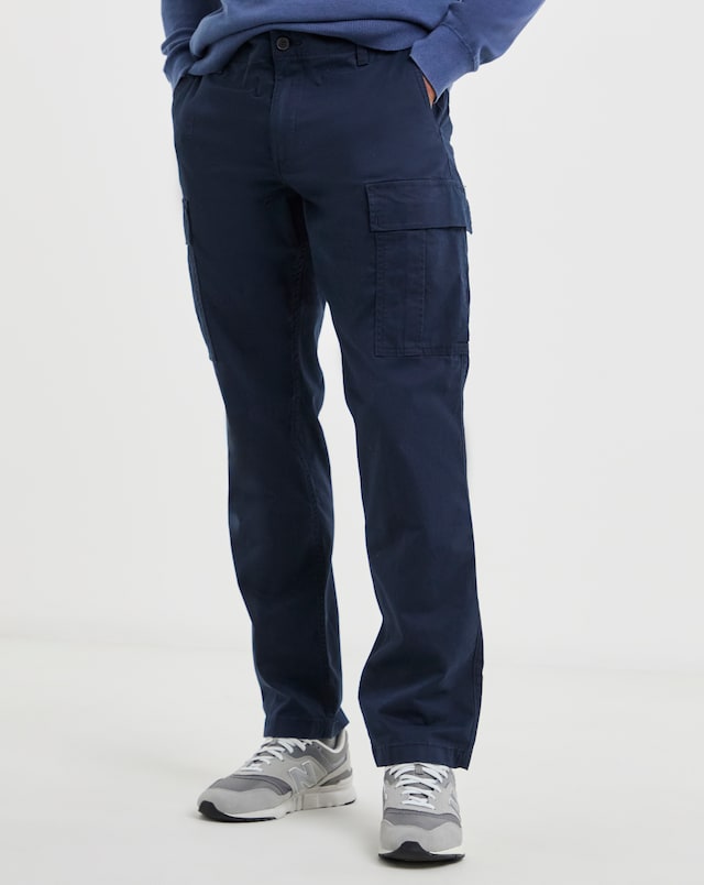 Timberland Brookline Twill Cargo Trousers - Navy