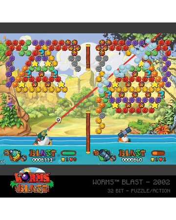 Worms Cartridge 1 (Blaze Evercade)