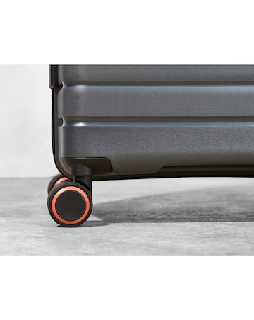 Rock Hydra-Lite Cabin Suitcase - Charcoal