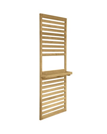 Forest Slatted Wall Planter 1 Shelf